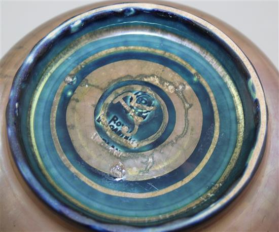 A Pilkingtons Royal Lancastrian lustre vase, by Richard Joyce, 1920s, 18.5cm